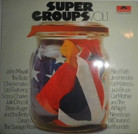 Various : Super Groups Vol.1 (LP, Mono, Smplr)