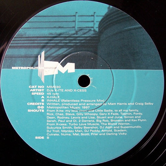 Xcite & Xcess : X-Hale (12")