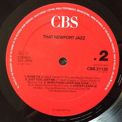 Various : That Newport Jazz (LP, Album, RE)