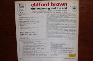 Clifford Brown : The Beginning And The End (LP, Album)