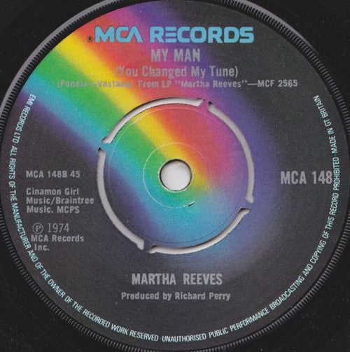 Martha Reeves : Wild Night (7", Single)