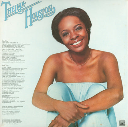 Thelma Houston : Any Way You Like It (LP, Album)