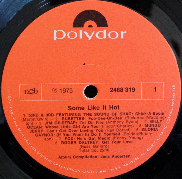 Various : Some Like It Hot (LP, Comp)