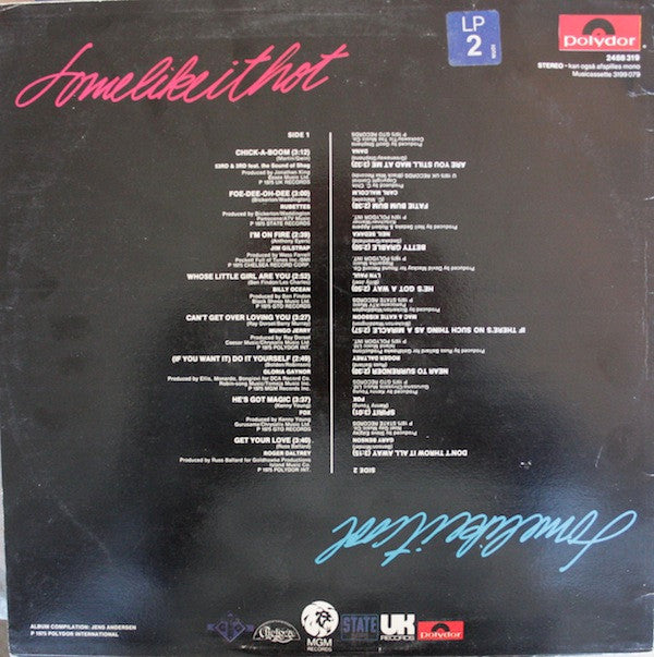 Various : Some Like It Hot (LP, Comp)