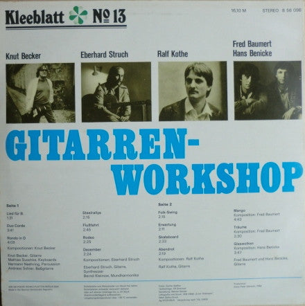 Various : Kleeblatt No. 13 - Gitarren-Workshop (LP, Comp)