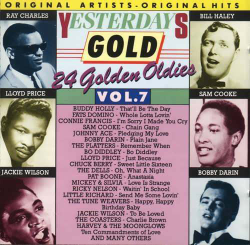 Various : Yesterdays Gold Vol. 7 (24 Golden Oldies) (LP, Comp)