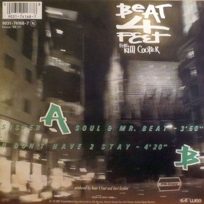 Beat 4 Feet Feat. Kim Cooper : Sister Soul & Mr. Beat (7", Single)