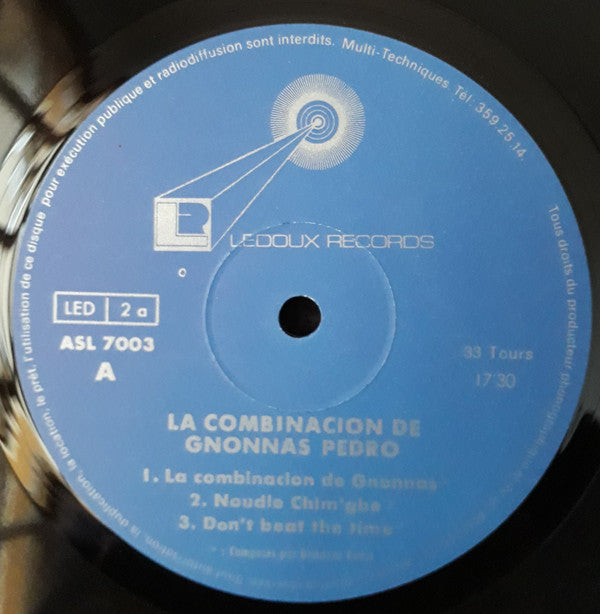 Gnonnas Pedro : La Combinacion De Gnonnas Pedro (LP, Album)