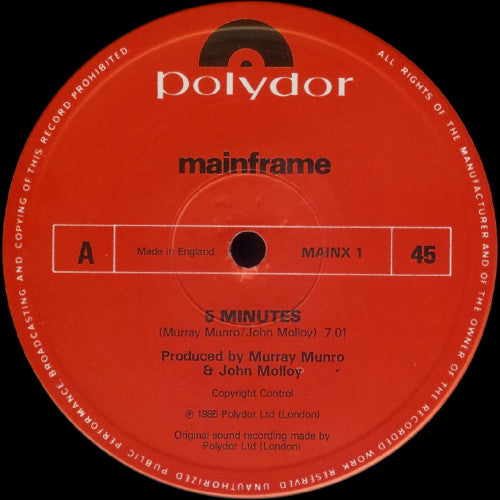 Mainframe (6) : 5 Minutes (12", Single)