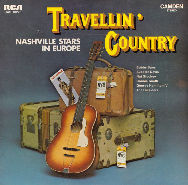 Various : Travellin' Country - Nashville Stars In Europe (LP, Comp)