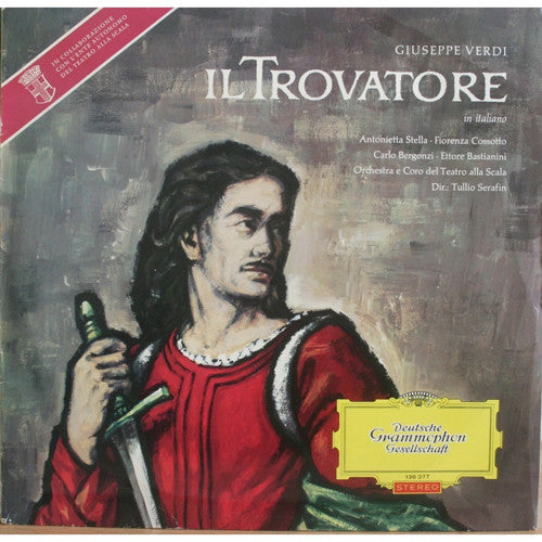 Orchestra Del Teatro Alla Scala Und Coro Del Teatro Alla Scala, Tullio Serafin - Giuseppe Verdi : Il Trovatore (LP)