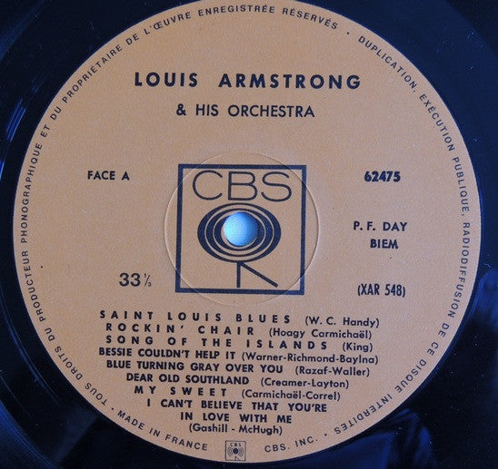 Louis Armstrong : V.S.O.P. (Very Special Old Phonography) Vol. 6 (LP, Comp)