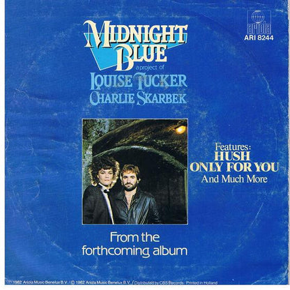 Midnight Blue (4) A Project With Louise Tucker : Hush / Midnight Blue (7", Single)