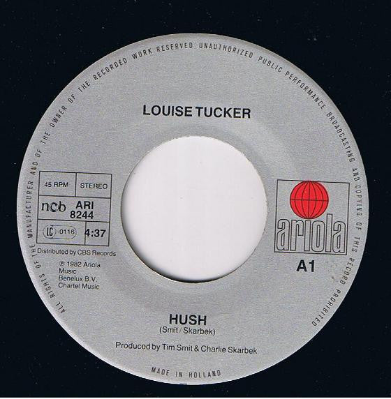 Midnight Blue (4) A Project With Louise Tucker : Hush / Midnight Blue (7", Single)