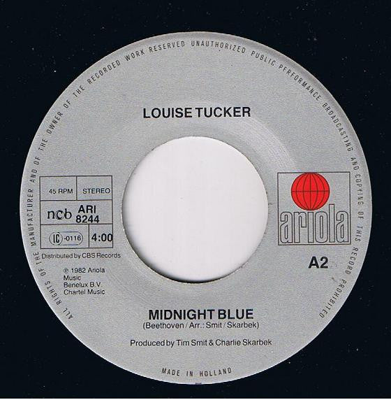 Midnight Blue (4) A Project With Louise Tucker : Hush / Midnight Blue (7", Single)