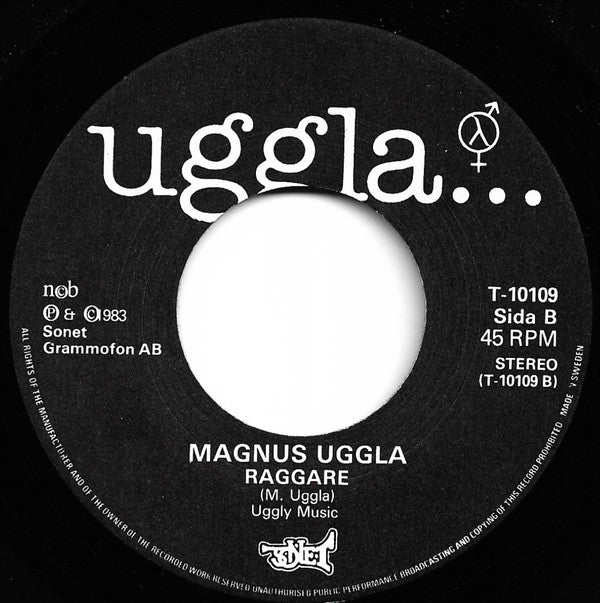 Magnus Uggla : I.Q. (7", Single)