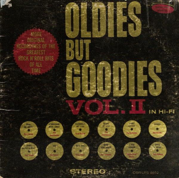 Various : Oldies But Goodies Vol. II (LP, Comp)