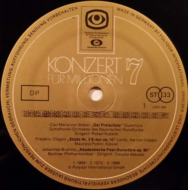 Various : Konzert Für Millionen 7 (LP, Comp)