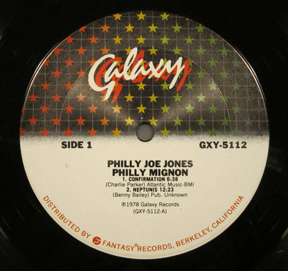 "Philly" Joe Jones : Philly Mignon (LP, Album)