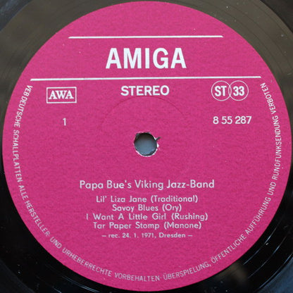 Papa Bue's Viking Jazz Band : Papa Bue's Viking Jazzband (LP, Album)