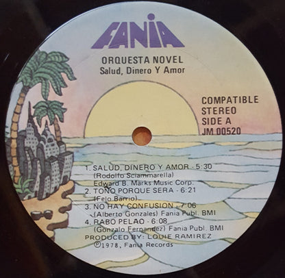 Orchestra Tipica Novel : Salud, Dinero Y Amor (LP, Album)