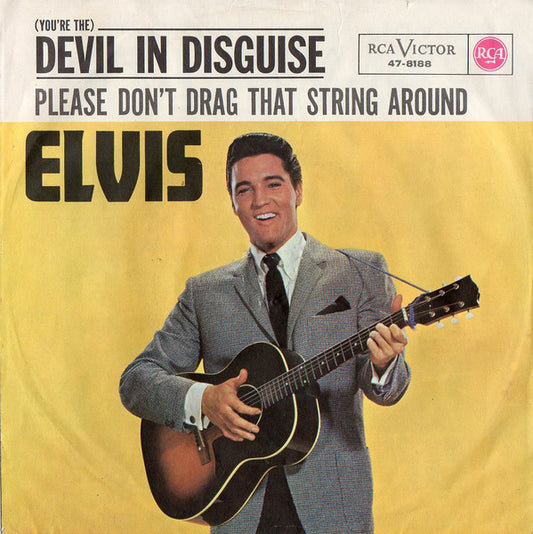 Elvis Presley : (You're The) Devil In Disguise (7", Single, Mono)