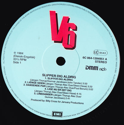 V6 (2) : Slipper Dig Aldrig (LP, Album)