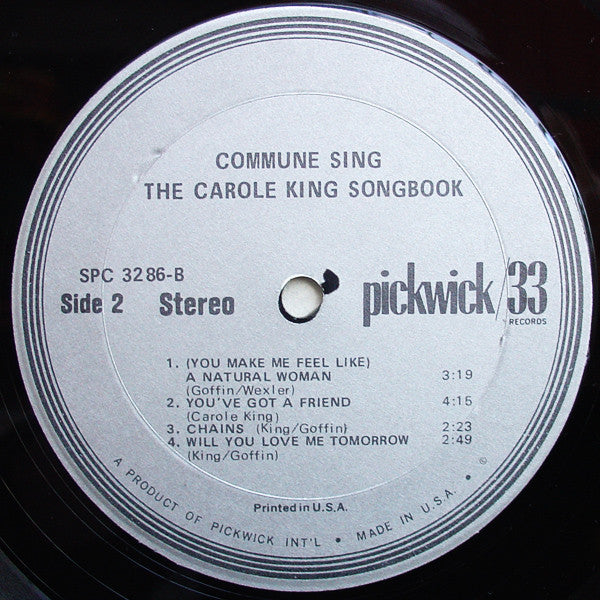 Commune (3) : Sing Songs Of Writer Carole King (LP, Album)