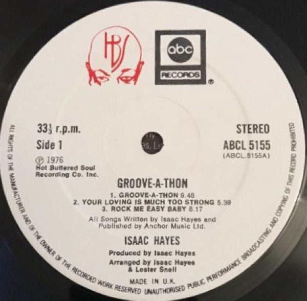 Isaac Hayes : Groove-A-Thon (LP, Album, Gat)