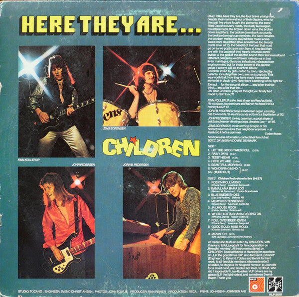 Children (14) : Here We Are (LP, Album)