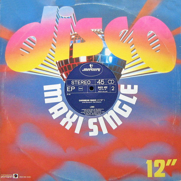 Lobo : The Caribbean Disco Show (12", EP, Single)