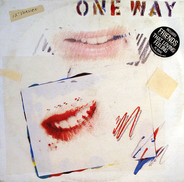 One Way : Let's Talk (12" Version) (12", Maxi)