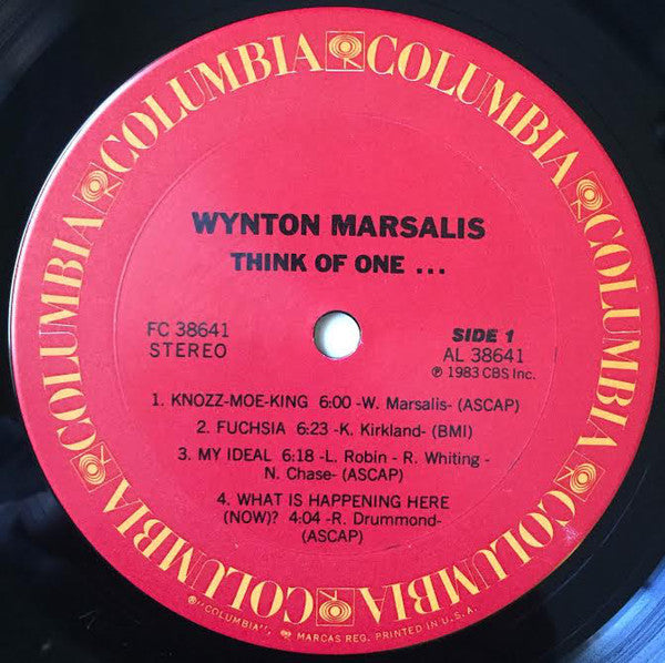 Wynton Marsalis : Think Of One (LP, Album)