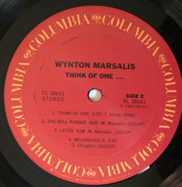 Wynton Marsalis : Think Of One (LP, Album)