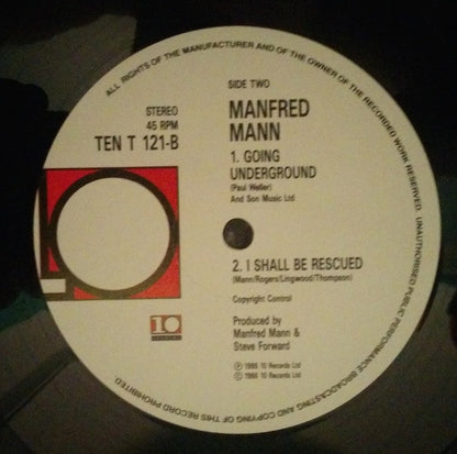 Manfred Mann's Earth Band With Chris Thompson : Going Underground (12")