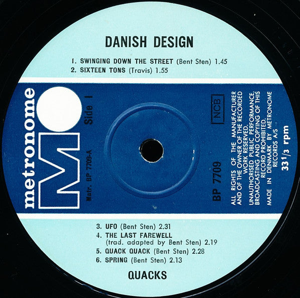 Quacks : Danish Design (LP, Album)