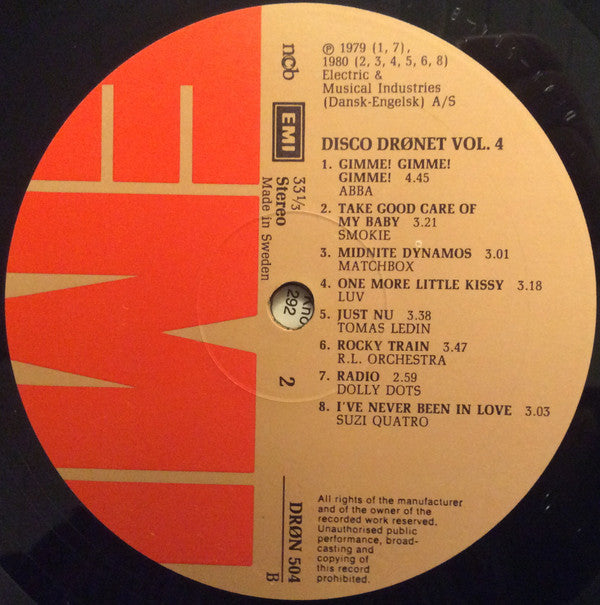 Various : Disco Drønet 4 (LP, Comp)