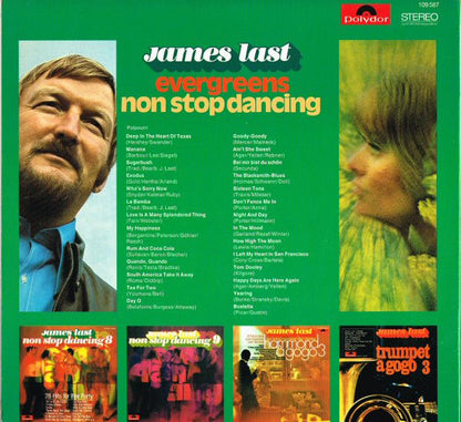 James Last : Evergreens Non Stop Dancing - James Last Bittet Zum Tanz (LP, Album)