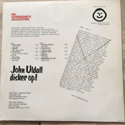 John Uldall : Dr. Hammond's Jazzcotek. (LP, Album)