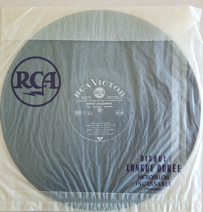 Benny Goodman Trio - The Benny Goodman Quartet - The Benny Goodman Quintet : Trio - Quartet - Quintet Avec Lionel Hampton (LP, RE)