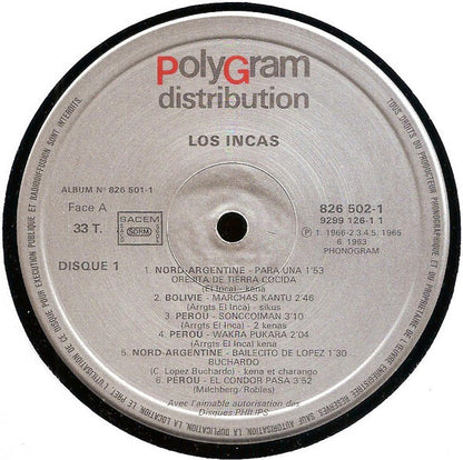 Los Incas : Los Incas (2xLP, Comp)