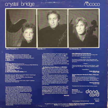 Trio Rococo : Crystal Bridge (LP, Album)