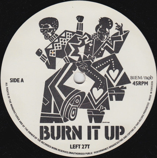 The Beatmasters With P.P. Arnold : Burn It Up (12")