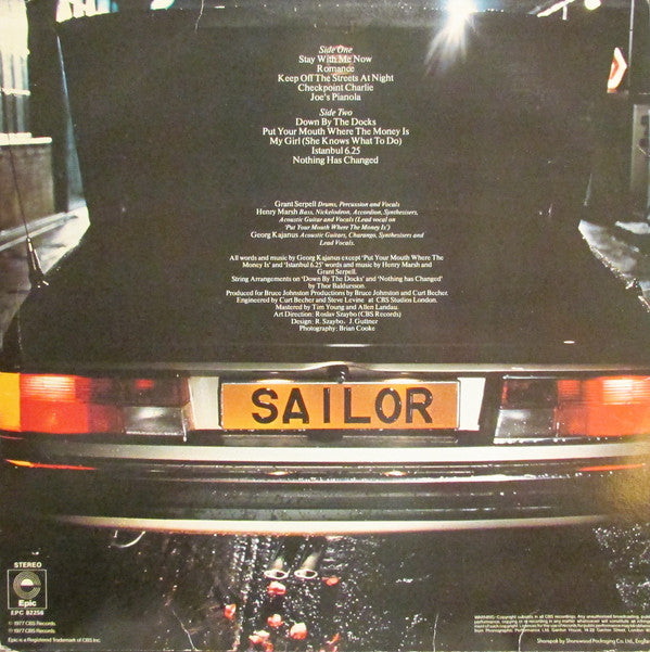 Sailor : Checkpoint (LP, Album)