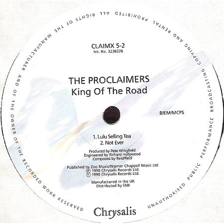 The Proclaimers : King Of The Road EP (12", EP)