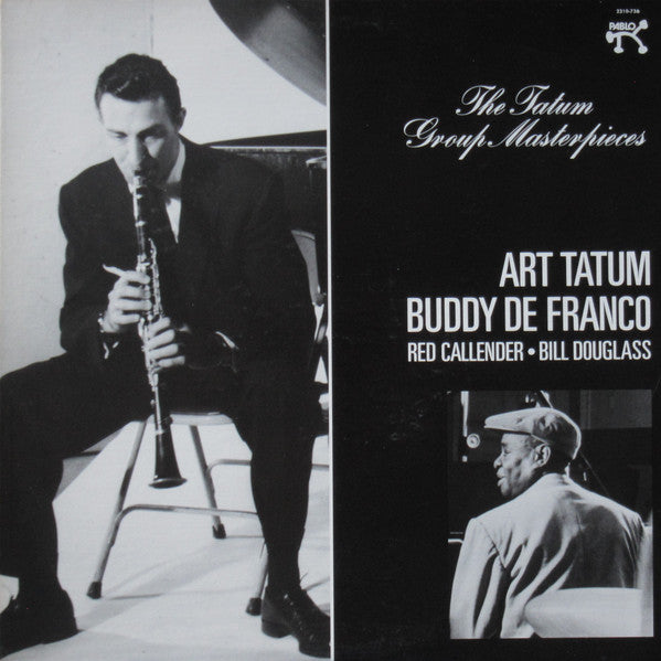 Art Tatum, Buddy DeFranco, Red Callender, Bill Douglass (2) : The Tatum Group Masterpieces (LP, Album)