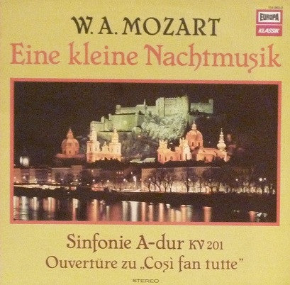 Wolfgang Amadeus Mozart : Eine Kleine Nachtmusik (LP)