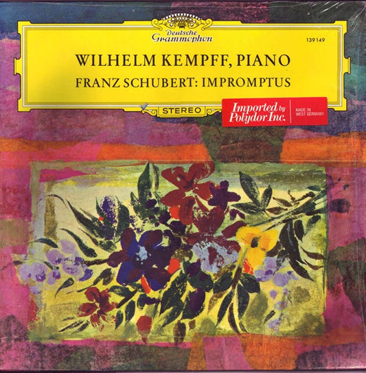 Wilhelm Kempff, Franz Schubert : Impromptus (LP, RP)