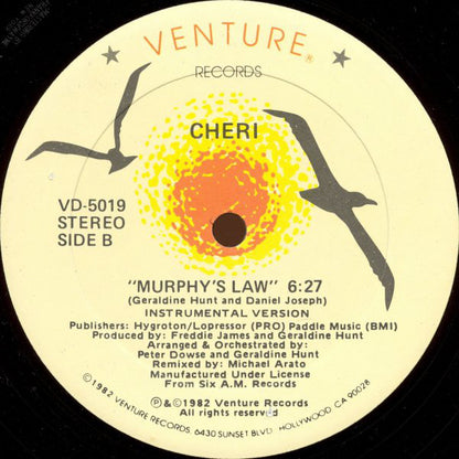 Cheri : Murphy's Law (12")