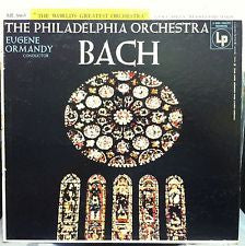 Johann Sebastian Bach - The Philadelphia Orchestra, Eugene Ormandy : Bach (LP, Album, Mono)